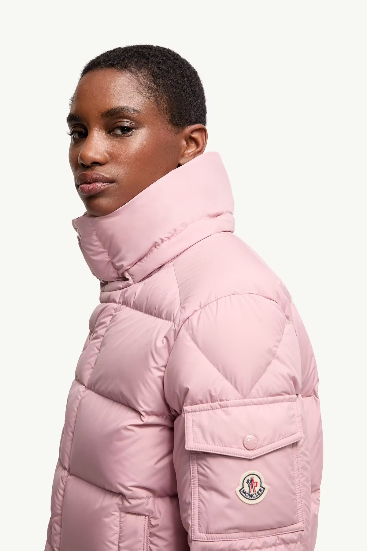 Moncler Maya 70 Hooded Short Down Jacket Womens