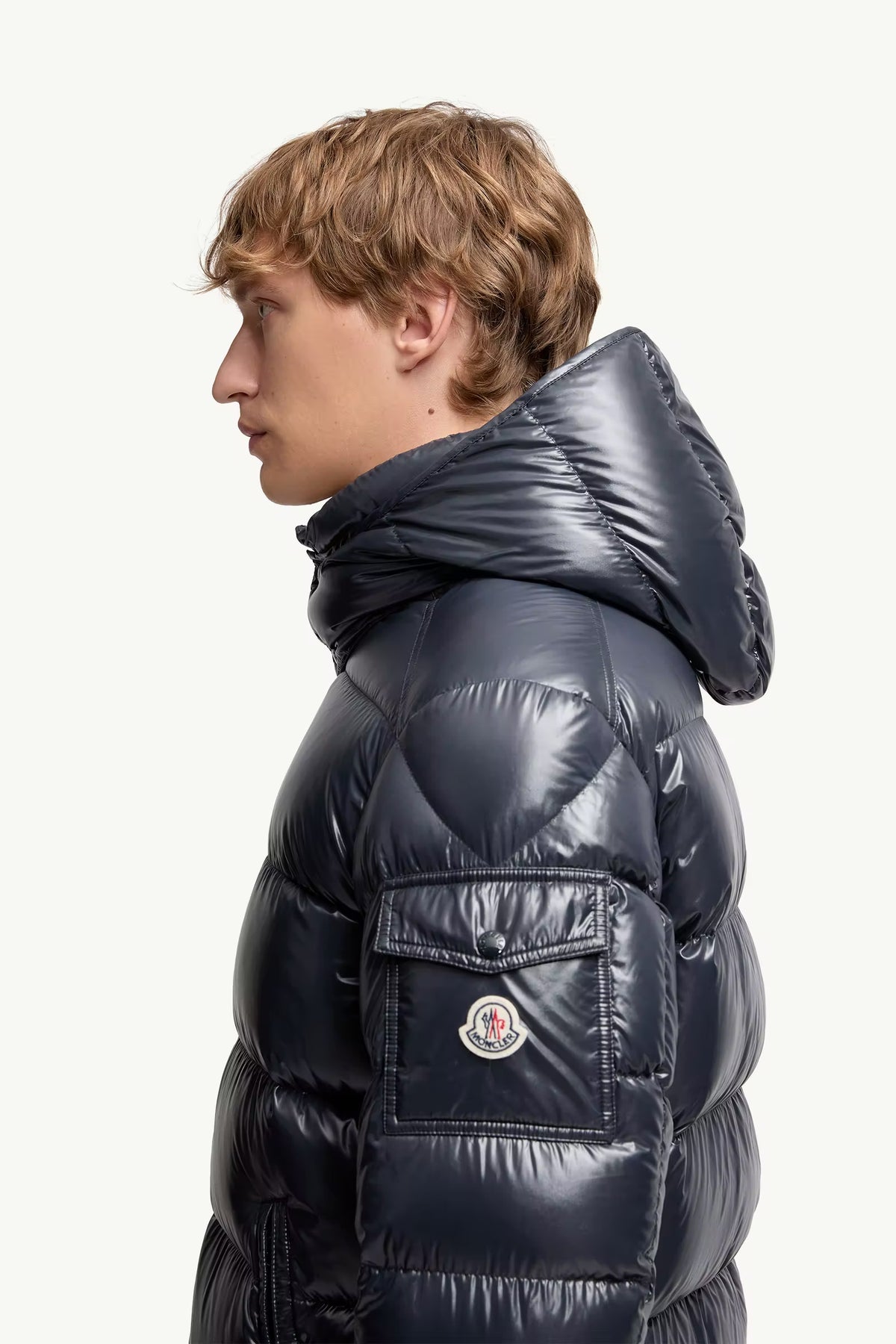 Moncler Maya Hooded Short Down Jacket