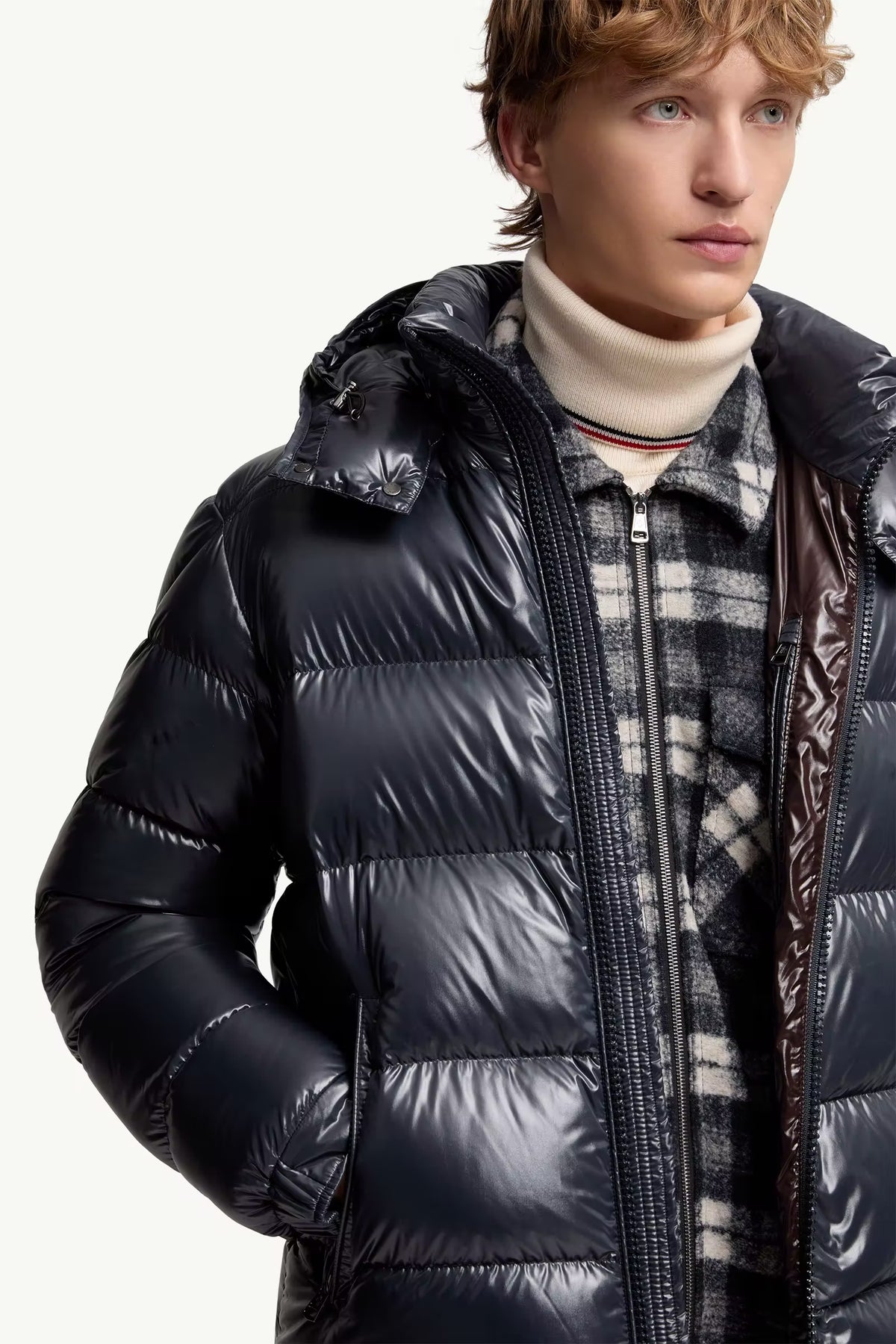 Moncler Maya Hooded Short Down Jacket